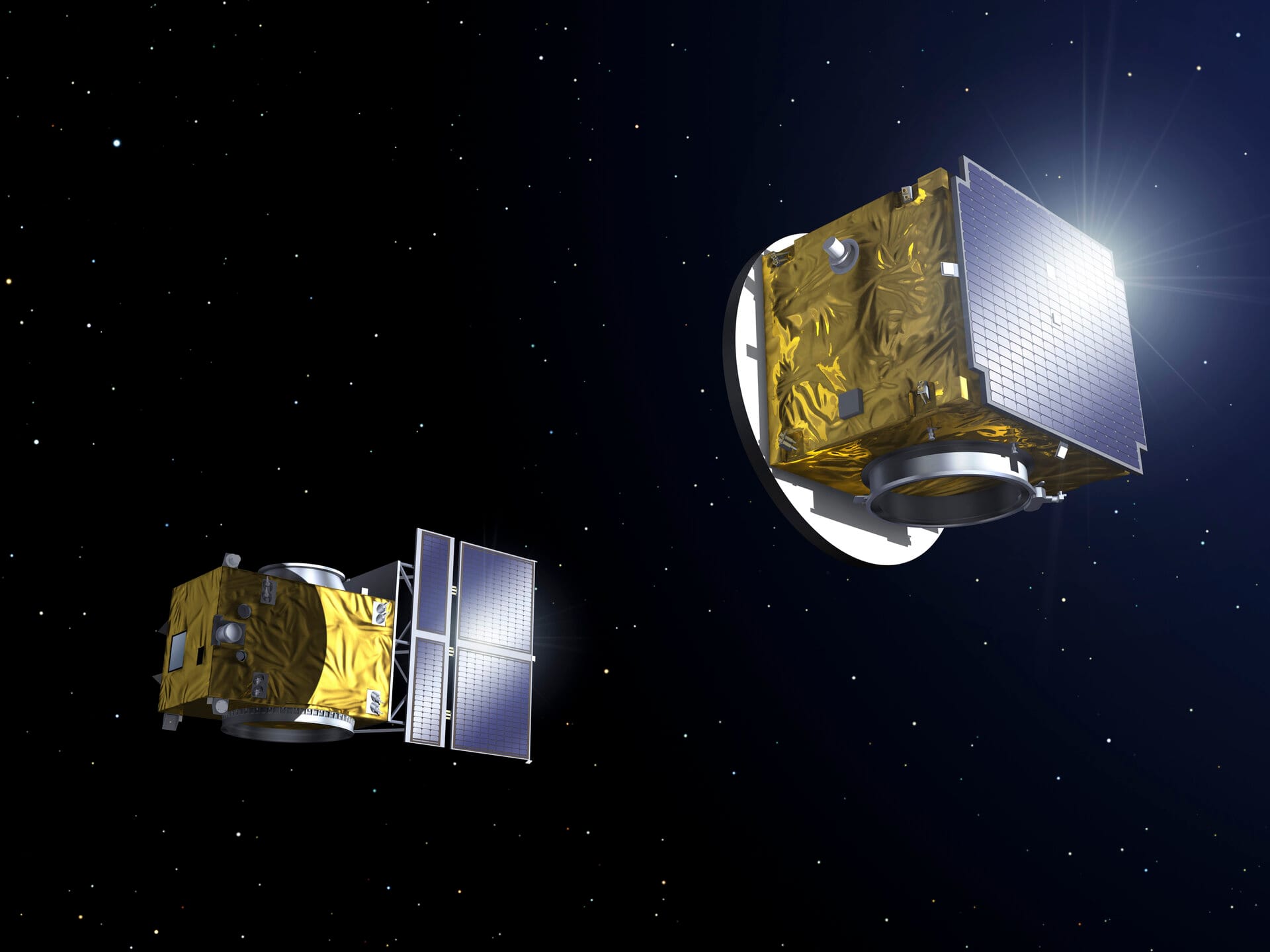 European Space Agency Launches Twin Satellites to Study the Sun’s Corona