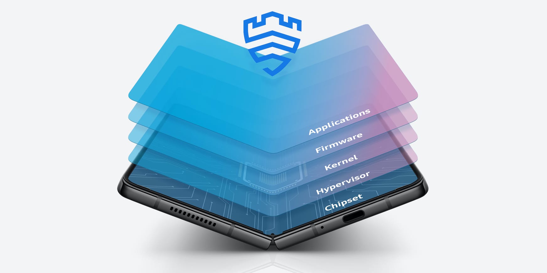 One UI 7 app drawer displays unnecessary Secured by Knox watermark NDTV