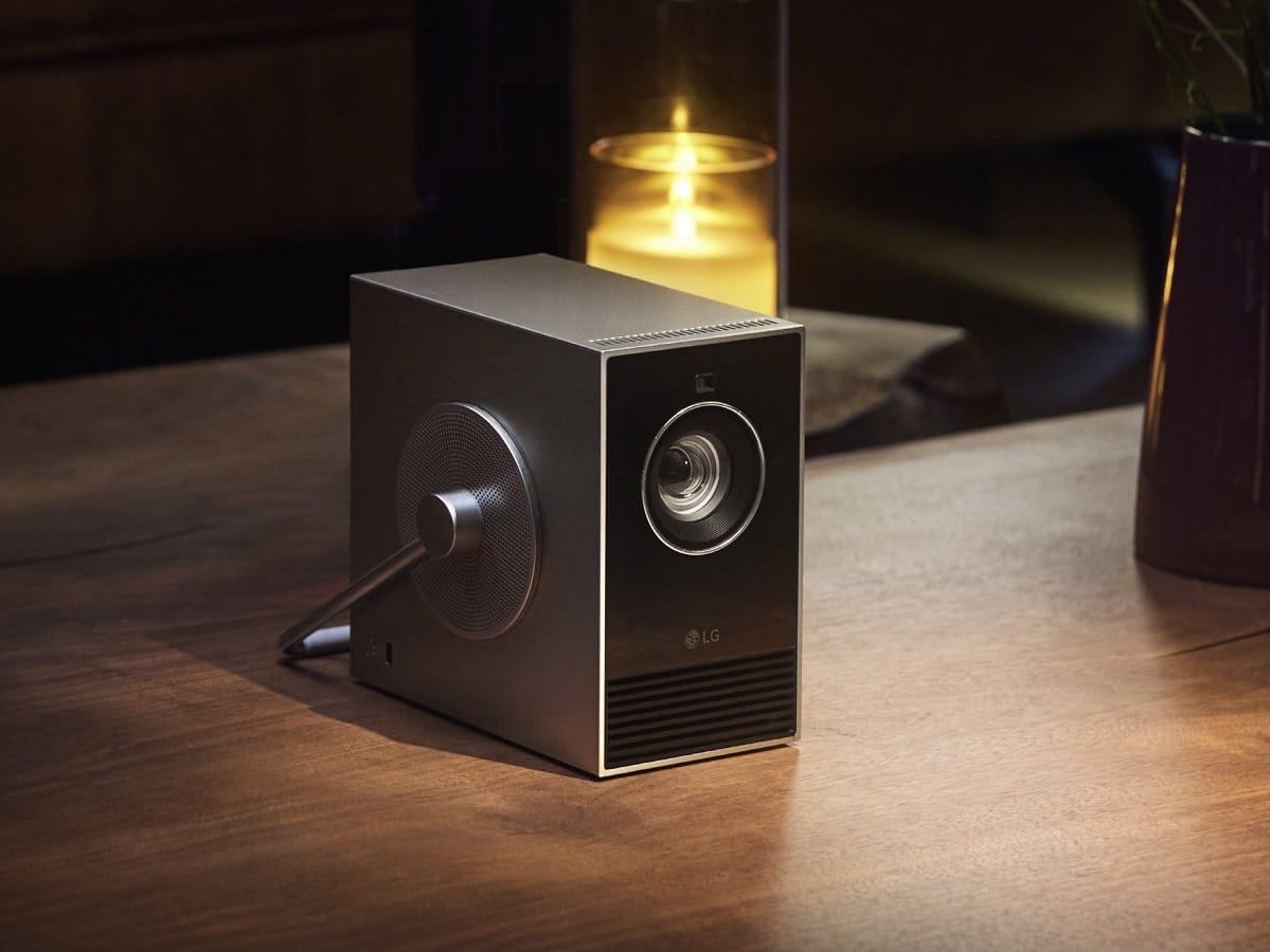 LG Unveils Innovative 3-in-1 Projector with Integrated Lighting and Audio Features at CES 2025