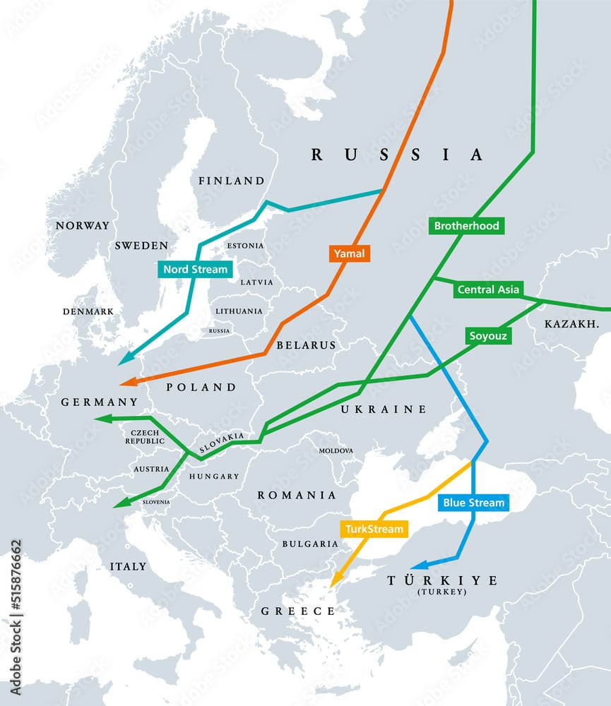 Russia Halts Gas Supply to Europe Following Expiration of Ukraine Transit Agreement