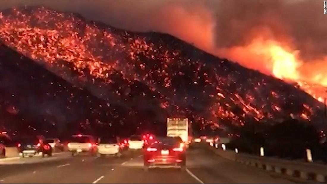 Authorities Warn Mountain Fire Burn Area Residents of Potential Evacuations Amid Storm Threats