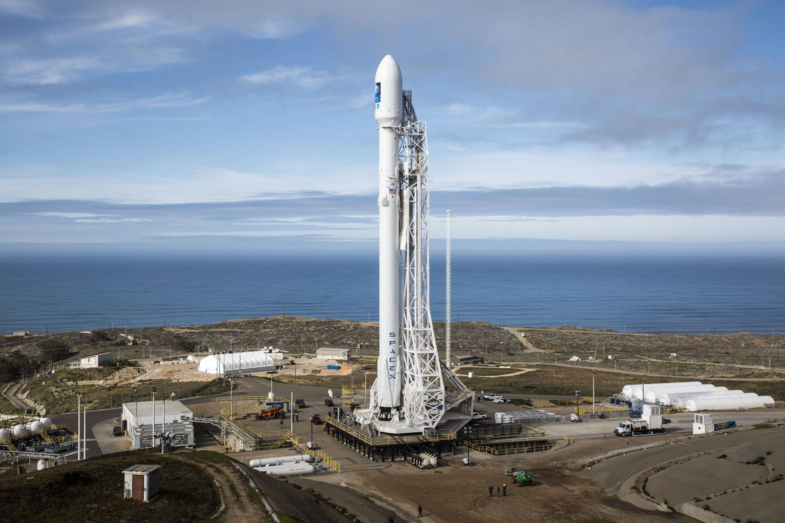 SpaceX’s Falcon 9 Successfully Launches Starlink Satellites from Vandenberg Space Force Base