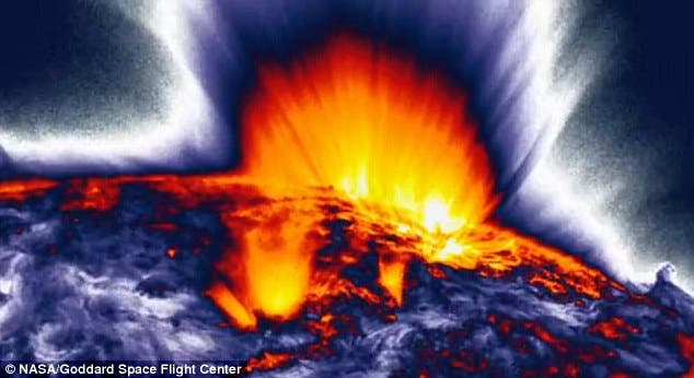 Spectacular Plasma Twists Erupt From the Sun’s Surface, Captured in Stunning Imagery