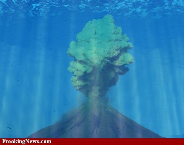 Impending Eruption of Underwater Megavolcano Raises Alarm Among Experts